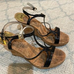 Michael Michael kors wedge. Black patent leather